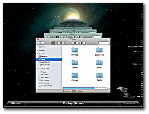 Restaurar Backup com Time Machine