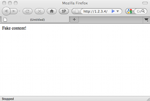 Teste de vulnerabilidade no Firefox